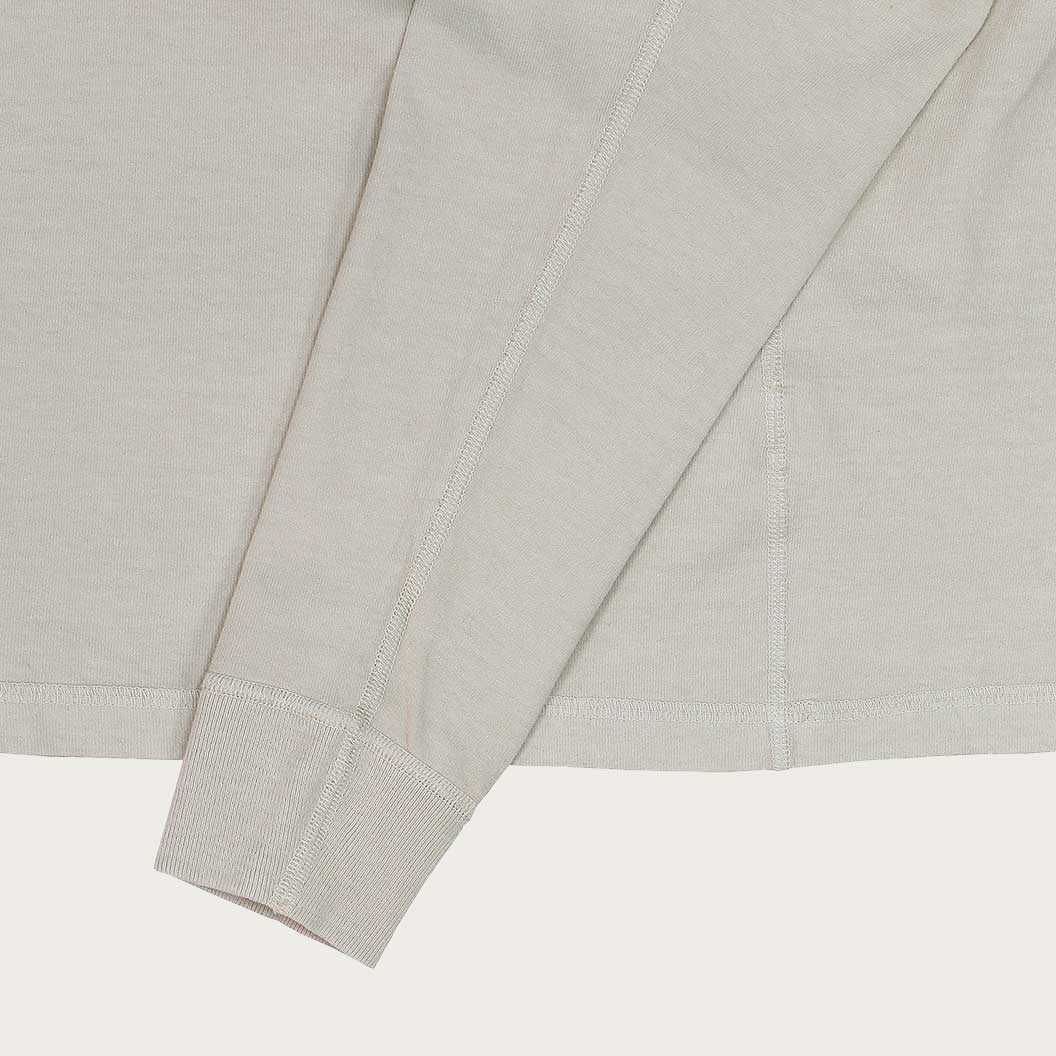 HEAVY WEIGHT LS HENLEY - ASH