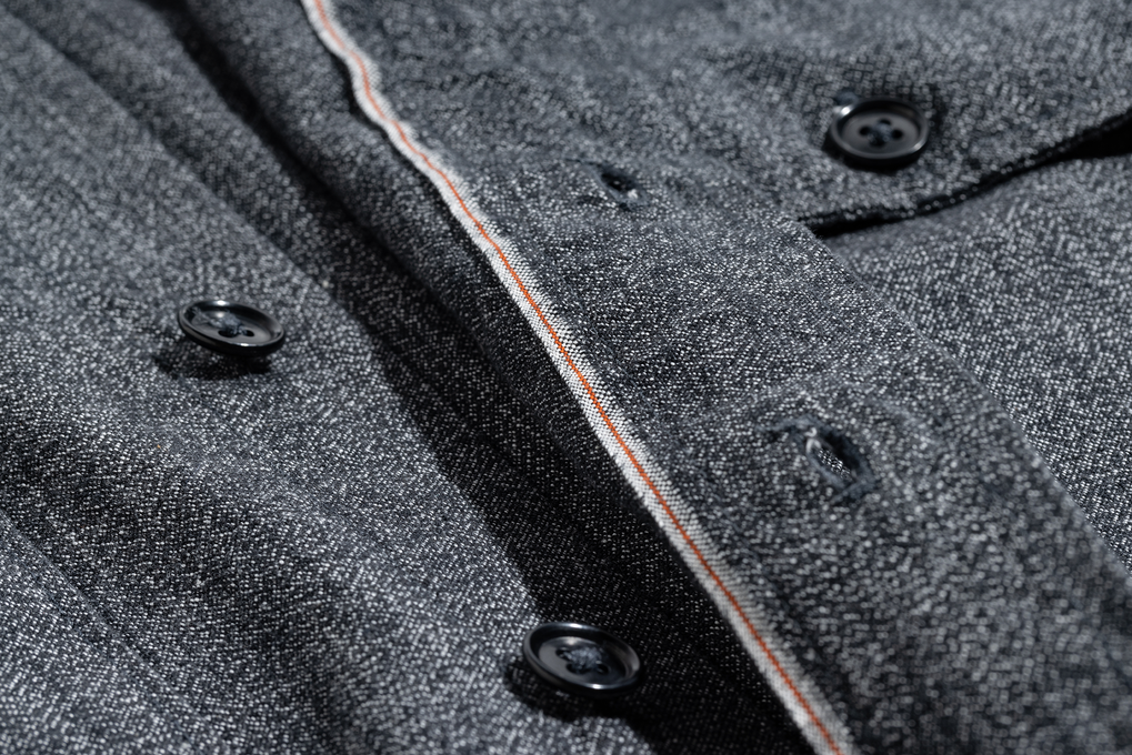 Orange Selvage Twill  (Deadstock)